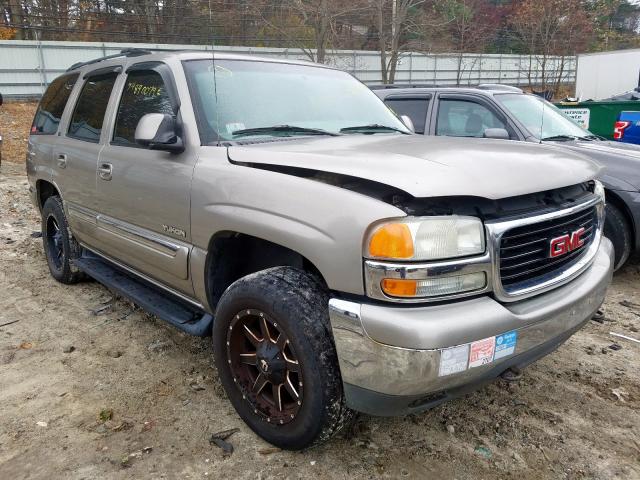 1GKEK13Z52J224561 - 2002 GMC YUKON GRAY photo 1