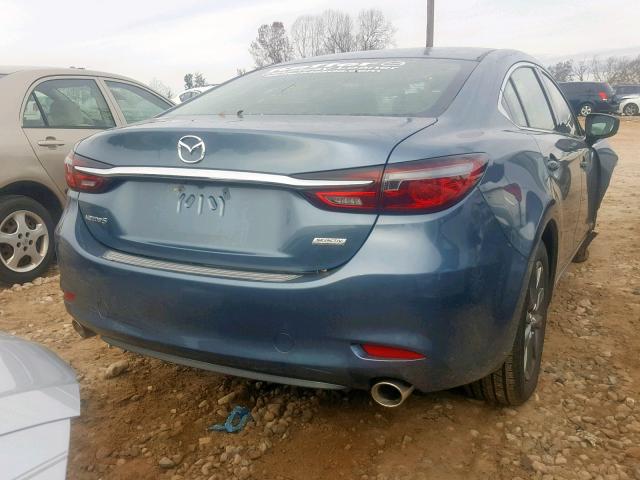 JM1GL1UMXJ1303162 - 2018 MAZDA 6 SPORT BLUE photo 4