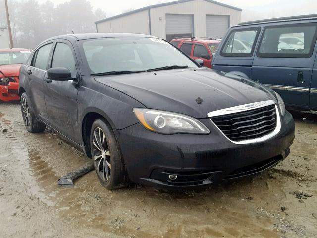 1C3CCBBG7CN297614 - 2012 CHRYSLER 200 TOURIN BLACK photo 1