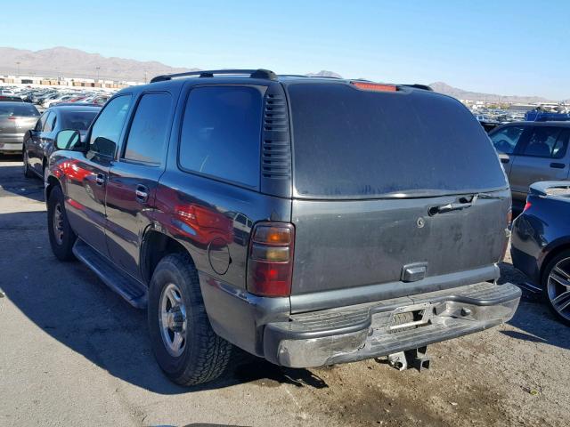 1GKEC13T43R122177 - 2003 GMC YUKON BLACK photo 3