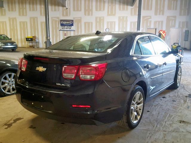 1G11C5SLXEF195313 - 2014 CHEVROLET MALIBU 1LT BLACK photo 4