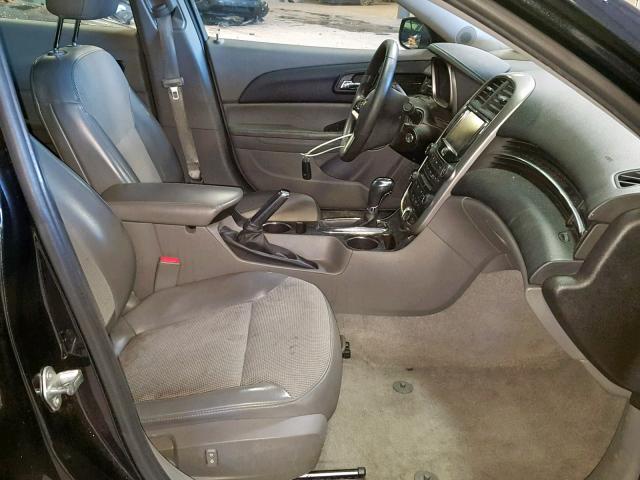 1G11C5SLXEF195313 - 2014 CHEVROLET MALIBU 1LT BLACK photo 5
