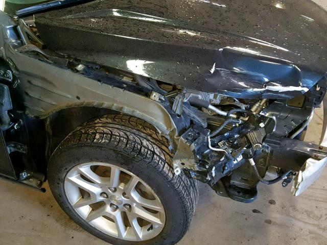 1G11C5SLXEF195313 - 2014 CHEVROLET MALIBU 1LT BLACK photo 9