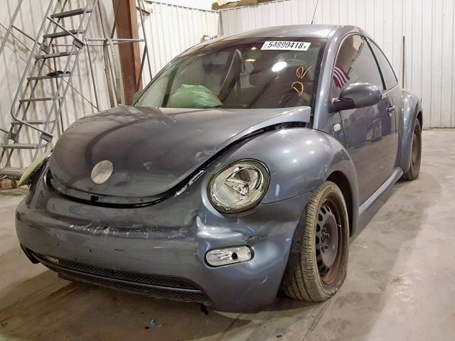 3VWBK21CX3M421245 - 2003 VOLKSWAGEN NEW BEETLE GRAY photo 2