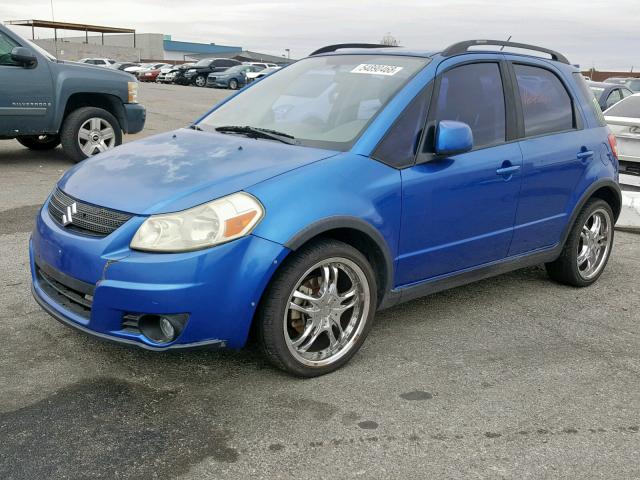 JS2YB413475100781 - 2007 SUZUKI SX4 BLUE photo 2