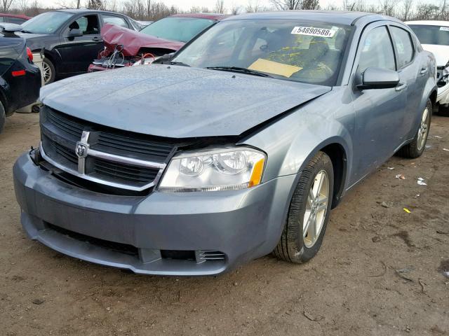 1B3CC1FB4AN212165 - 2010 DODGE AVENGER EX GREEN photo 2