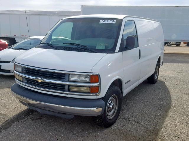 1GCHG35R7T1034149 - 1996 CHEVROLET VAN G3500 WHITE photo 2