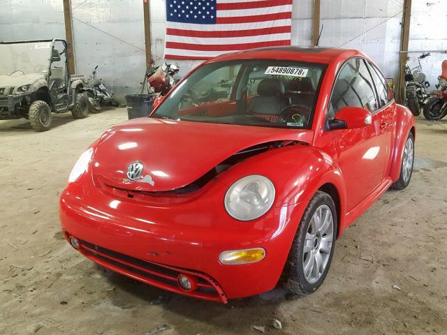 3VWCD21C93M442778 - 2003 VOLKSWAGEN NEW BEETLE Qırmızı foto 2