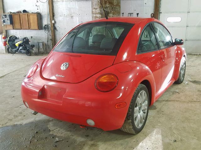 3VWCD21C93M442778 - 2003 VOLKSWAGEN NEW BEETLE Qırmızı foto 4
