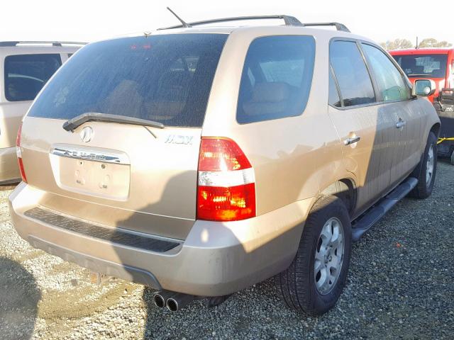 2HNYD18681H534070 - 2001 ACURA MDX TOURIN GOLD photo 4