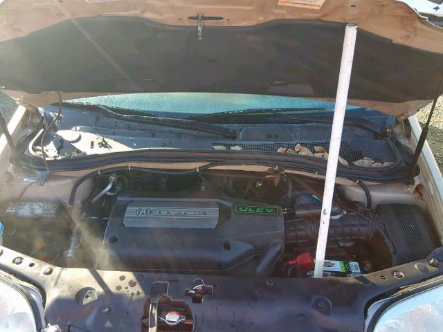 2HNYD18681H534070 - 2001 ACURA MDX TOURIN GOLD photo 7