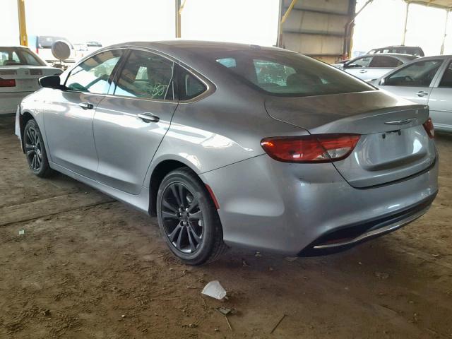 1C3CCCAB3GN153611 - 2016 CHRYSLER 200 LIMITE GRAY photo 3