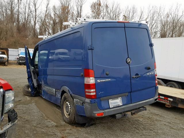 WD3PE7CC2D5790693 - 2013 MERCEDES-BENZ SPRINTER 2 BLUE photo 3