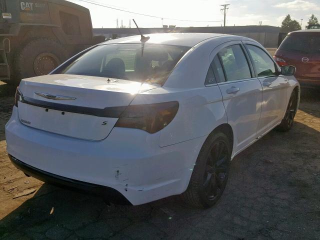 1C3CCBBG2CN304646 - 2012 CHRYSLER 200 TOURIN WHITE photo 4