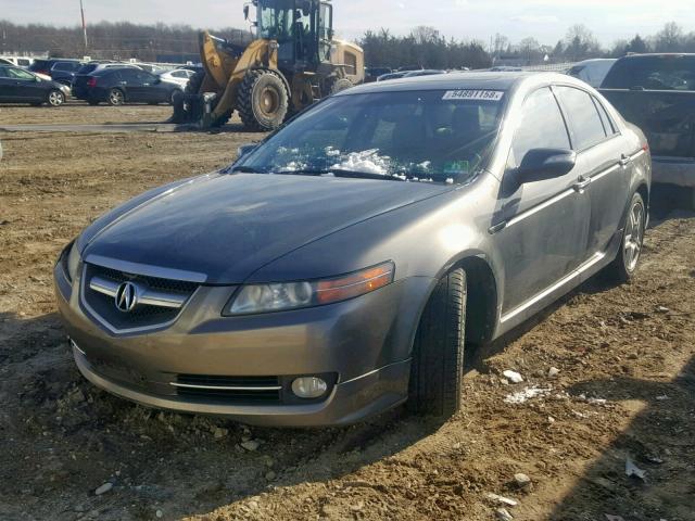 19UUA66208A000839 - 2008 ACURA TL GOLD photo 2