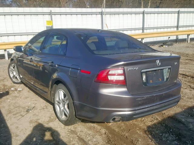 19UUA66208A000839 - 2008 ACURA TL GOLD photo 3