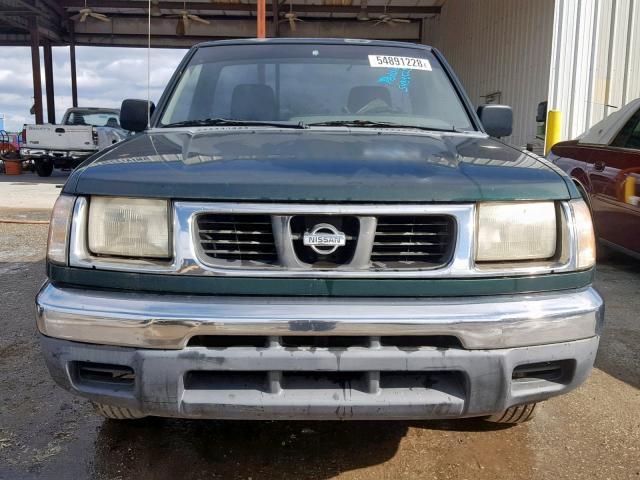 1N6DD21SXYC341558 - 2000 NISSAN FRONTIER X GREEN photo 9