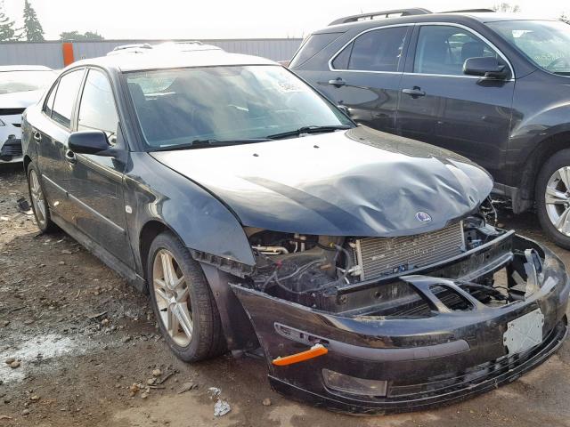 YS3FD46Y371118320 - 2007 SAAB 9-3 2.0T BLACK photo 1