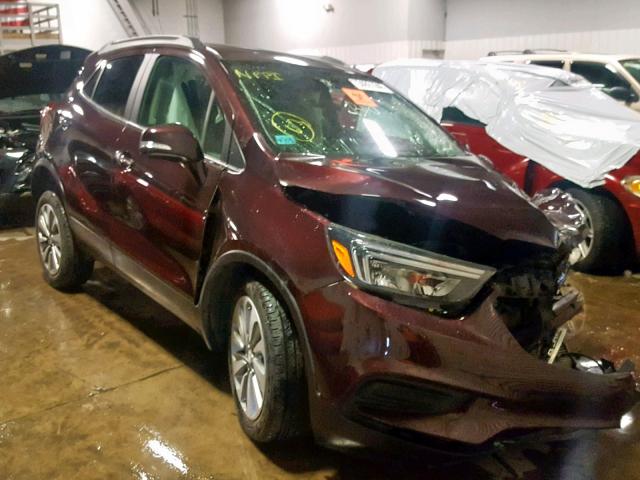 KL4CJASB2HB179862 - 2017 BUICK ENCORE PRE PURPLE photo 1