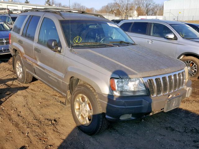 1J4GW48S71C531488 - 2001 JEEP GRAND CHER SILVER photo 1