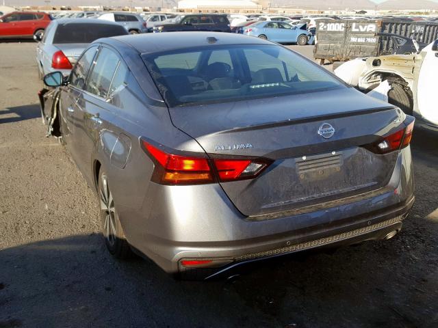 1N4BL4EV0KC206874 - 2019 NISSAN ALTIMA SL GRAY photo 3