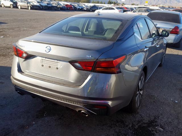 1N4BL4EV0KC206874 - 2019 NISSAN ALTIMA SL GRAY photo 4