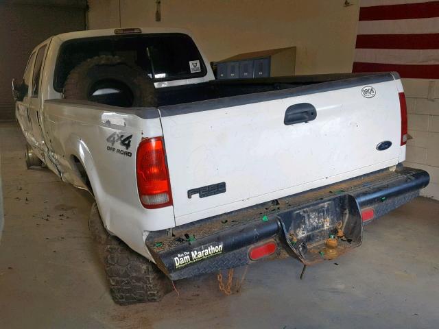 1FTSW31F02EA81129 - 2002 FORD F350 SRW S WHITE photo 3