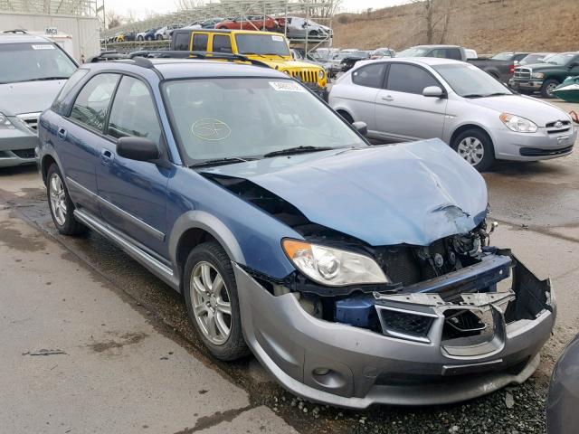 JF1GG63677G803747 - 2007 SUBARU IMPREZA OU BLUE photo 1