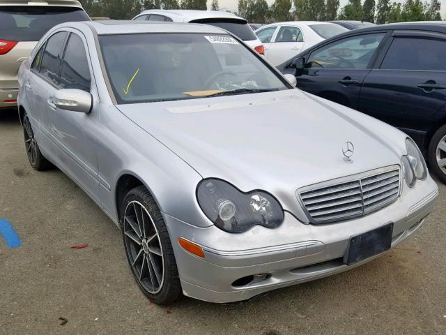 WDBRF61J82E008383 - 2002 MERCEDES-BENZ C 240 SILVER photo 1