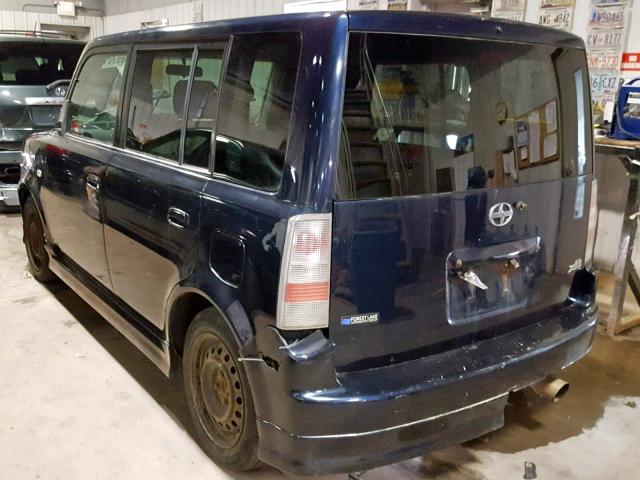 JTLKT334750172246 - 2005 TOYOTA SCION XB Көк фото 3