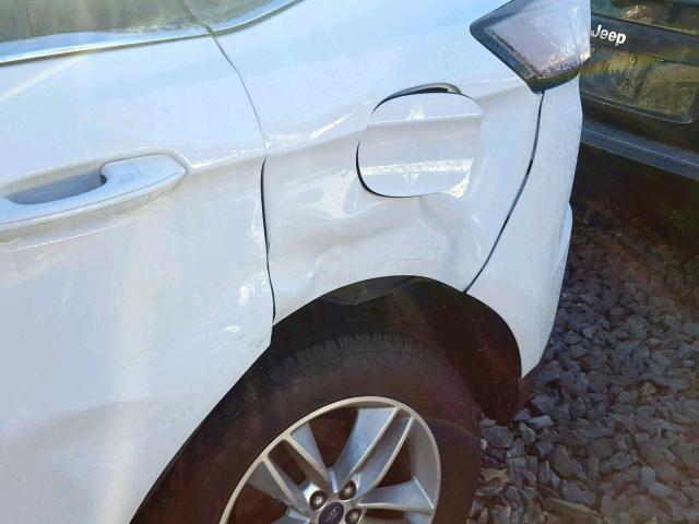 2FMPK3J97HBB30452 - 2017 FORD EDGE SEL WHITE photo 9