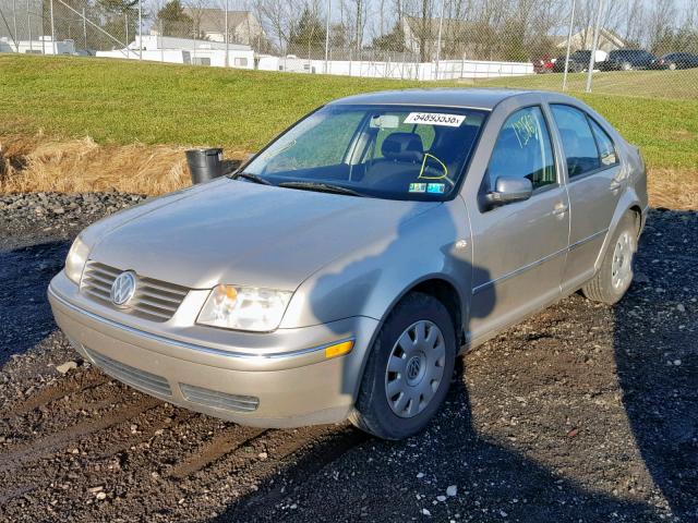 3VWRK69M95M065912 - 2005 VOLKSWAGEN JETTA GL GOLD photo 2