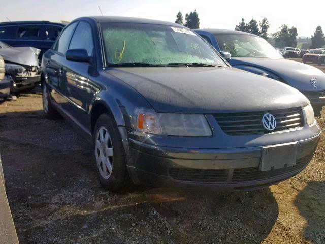 WVWMA23B3YP162750 - 2000 VOLKSWAGEN PASSAT GLS GRAY photo 1