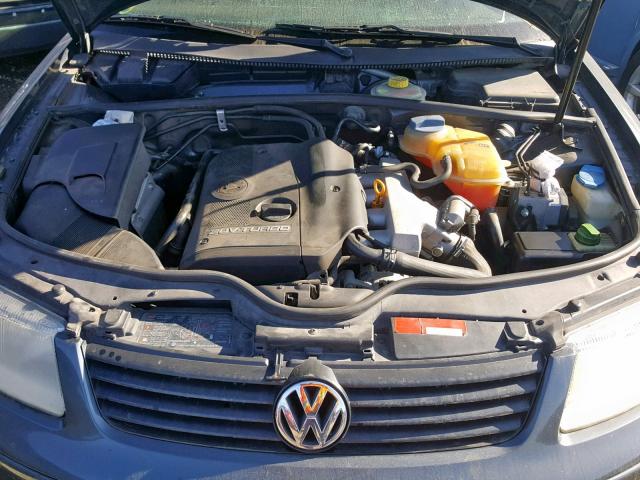 WVWMA23B3YP162750 - 2000 VOLKSWAGEN PASSAT GLS GRAY photo 7