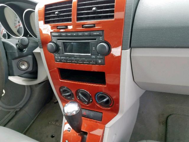 1B3HB78K47D276892 - 2007 DODGE CALIBER R/ ORANGE photo 9