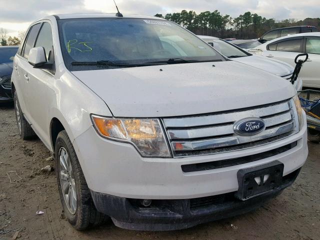 2FMDK3KC0ABA93635 - 2010 FORD EDGE LIMIT WHITE photo 1