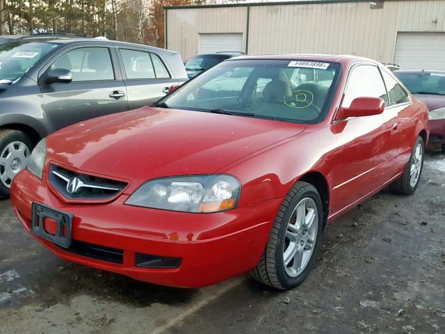 19UYA42683A003396 - 2003 ACURA 3.2CL TYPE RED photo 2