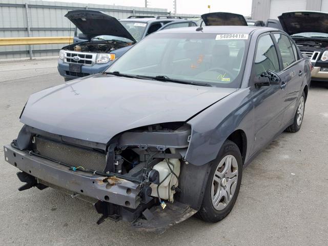 1G1ZS57F37F153352 - 2007 CHEVROLET MALIBU LS 灰色 照片 2