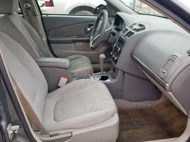 1G1ZS57F37F153352 - 2007 CHEVROLET MALIBU LS 灰色 照片 5