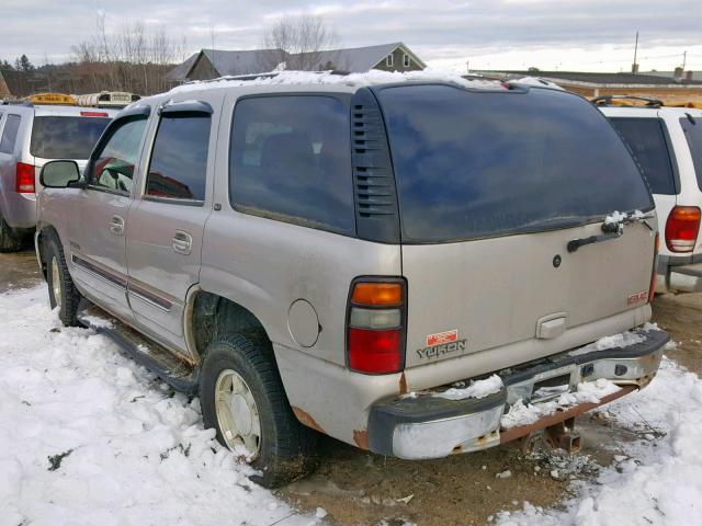 1GKEK13V84J322998 - 2004 GMC YUKON CREAM photo 3