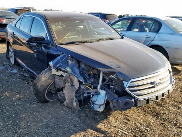 1FAHP2H89EG153372 - 2014 FORD TAURUS SEL BLACK photo 1