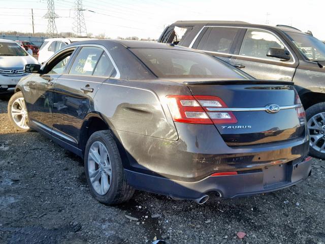 1FAHP2H89EG153372 - 2014 FORD TAURUS SEL BLACK photo 3