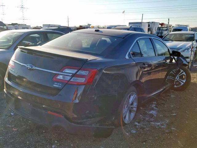 1FAHP2H89EG153372 - 2014 FORD TAURUS SEL BLACK photo 4