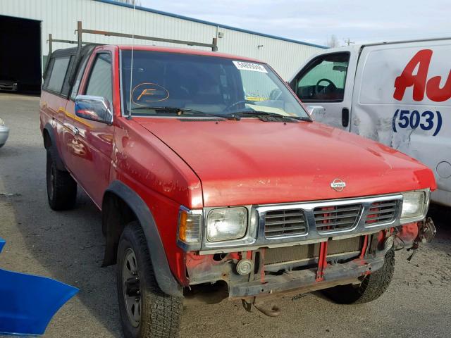 1N6HD16YXSC418946 - 1995 NISSAN TRUCK KING RED photo 1