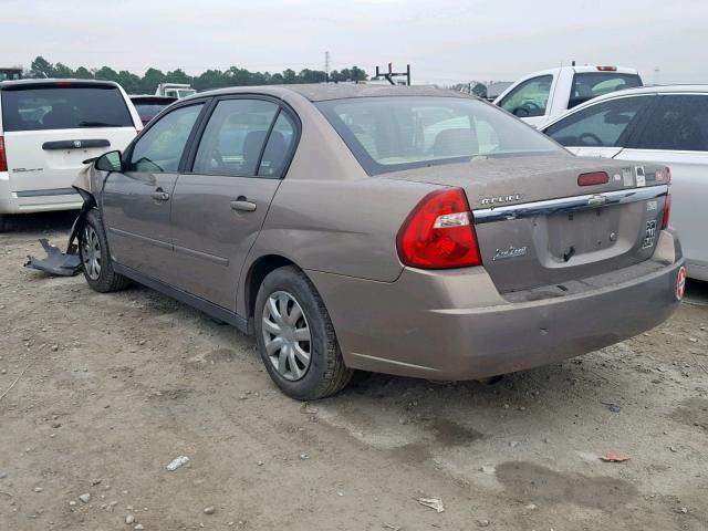 1G1ZS58F58F103908 - 2008 CHEVROLET MALIBU LS BROWN photo 3
