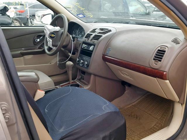 1G1ZS58F58F103908 - 2008 CHEVROLET MALIBU LS BROWN photo 5