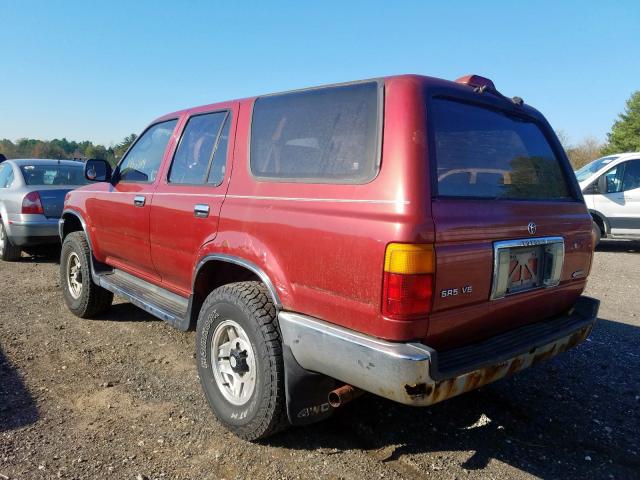 JT3VN39W6R0157145 - 1994 TOYOTA 4RUNNER VN RED photo 3