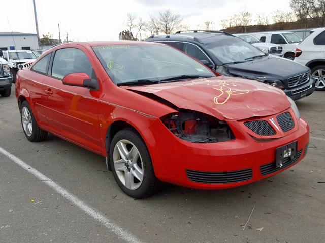 1G2AL18F577140674 - 2007 PONTIAC G5 RED photo 1