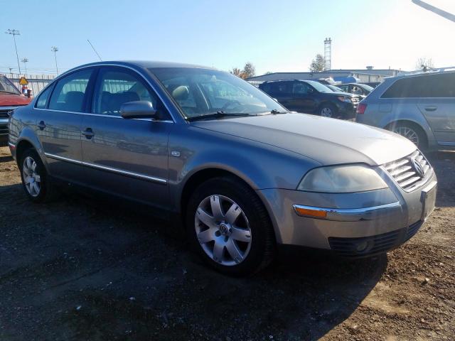 WVWRH63B63P204166 - 2003 VOLKSWAGEN PASSAT GLX GRAY photo 1