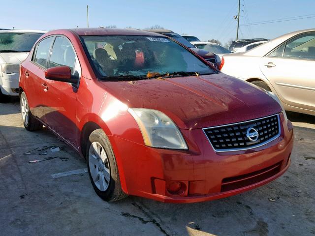 3N1AB61E09L687544 - 2009 NISSAN SENTRA 2.0 RED photo 1